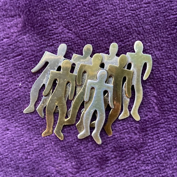 Silver Solidarity Pin - Picture 1 of 4